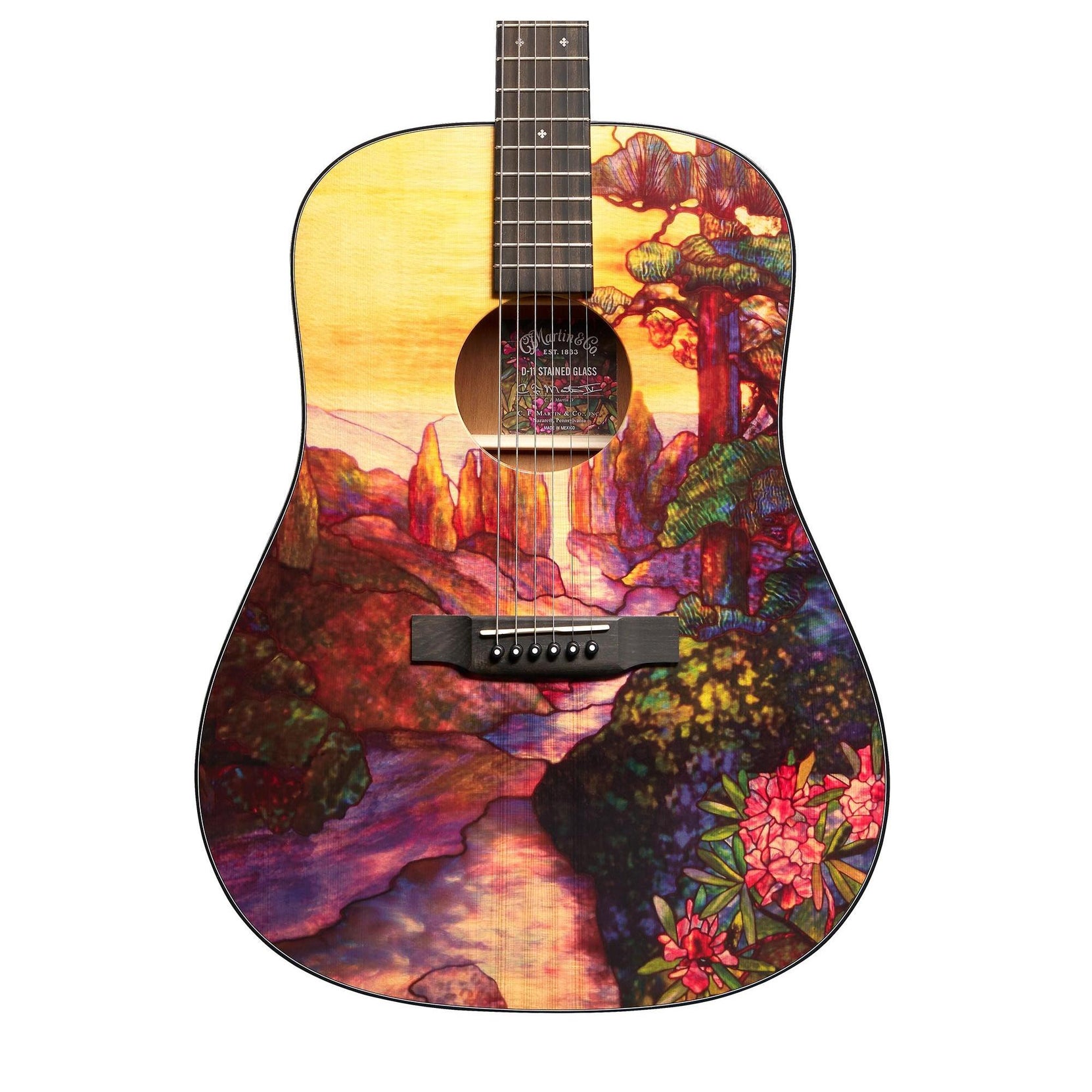 Đàn Guitar Acoustic Martin D-11 Stained Glass Custom & Special Editions-Mai Nguyên Music