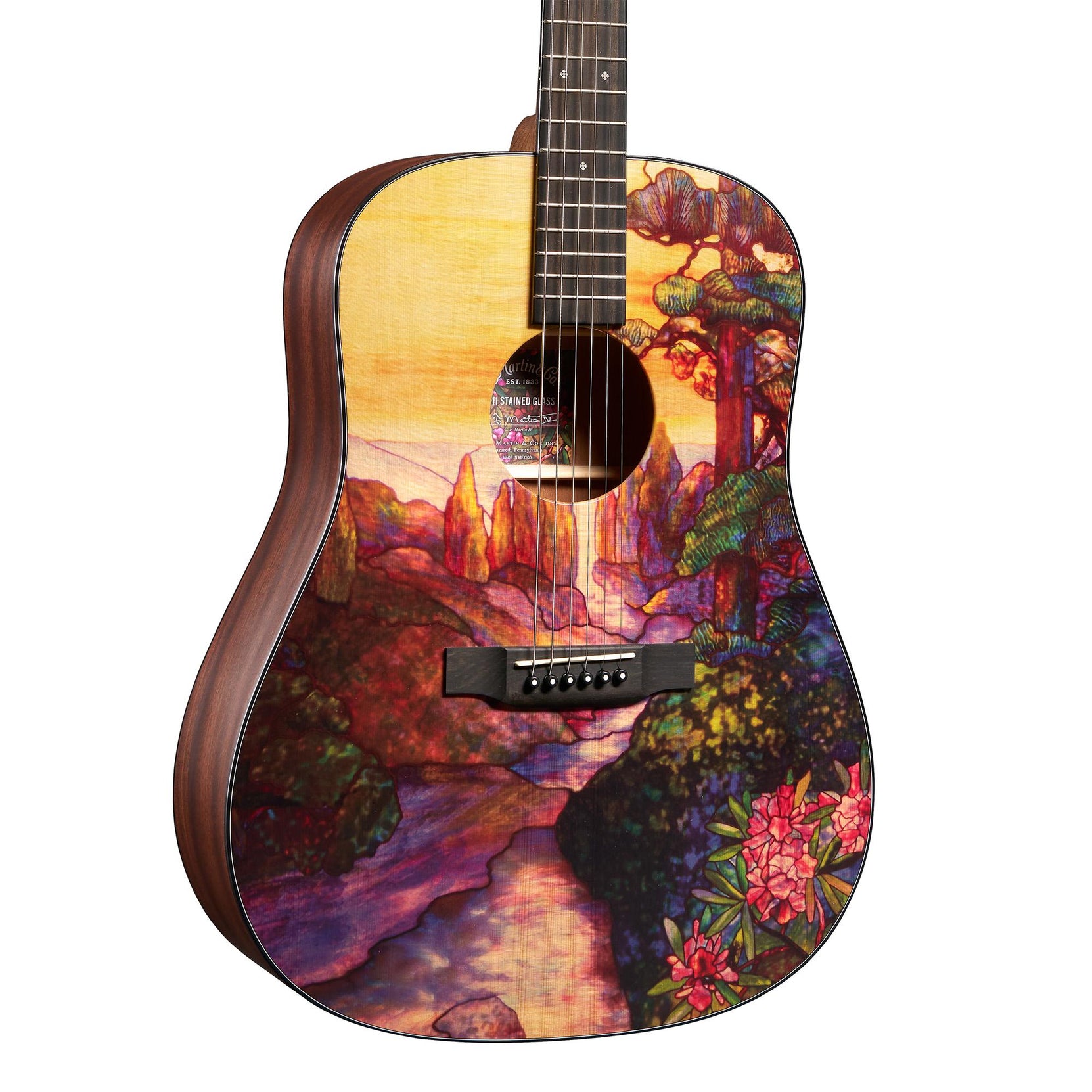 Đàn Guitar Acoustic Martin D-11 Stained Glass Custom & Special Editions-Mai Nguyên Music
