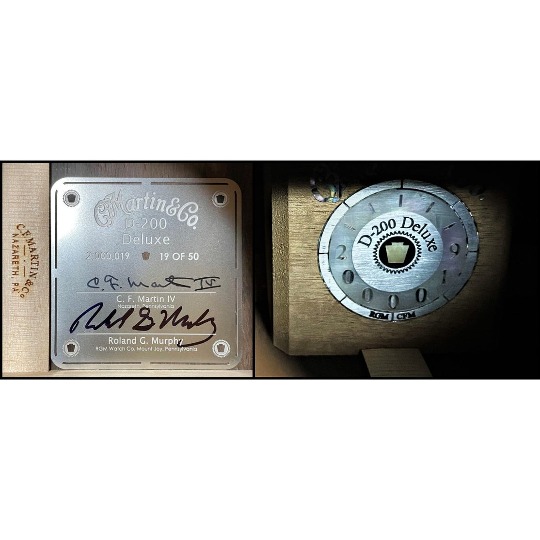 Đàn Guitar Acoustic Martin D-200 Deluxe w/Case-Mai Nguyên Music