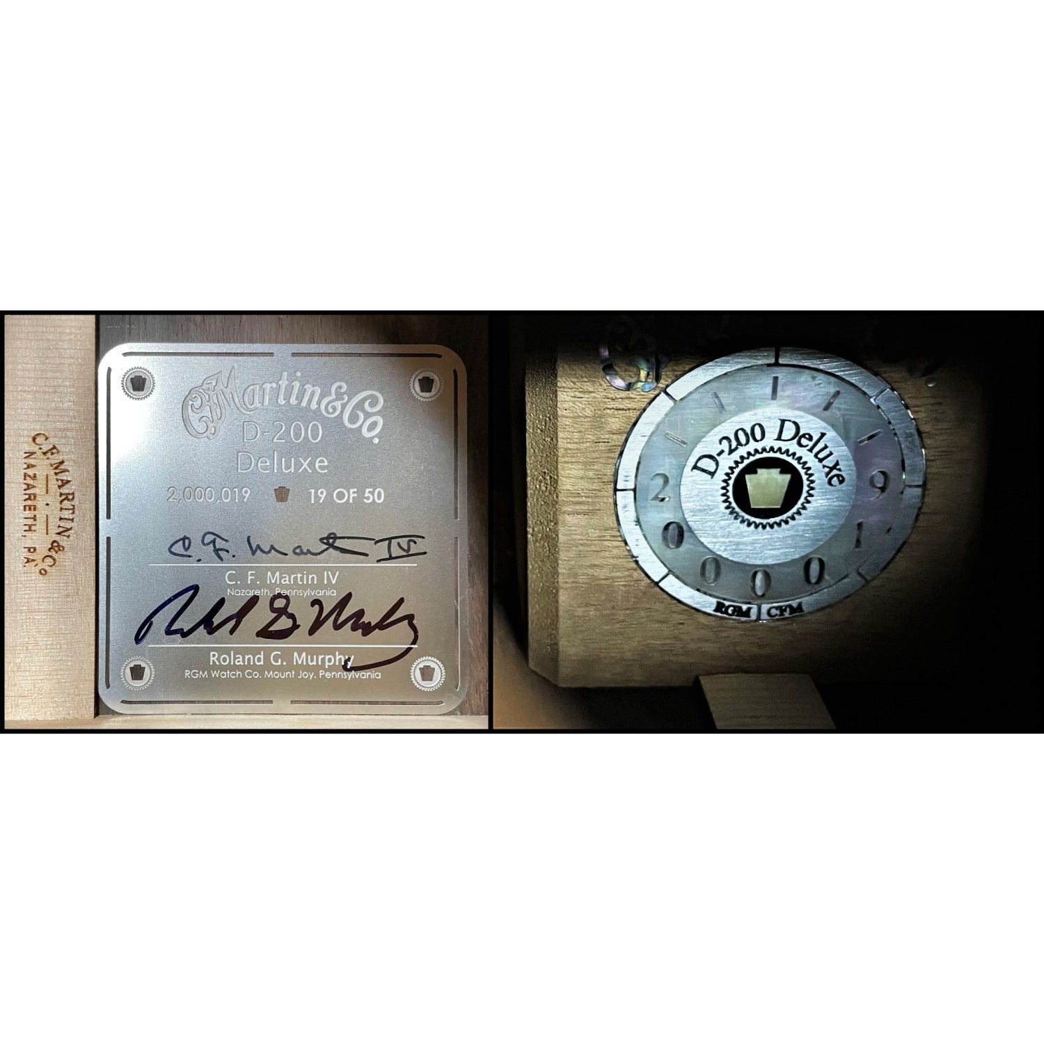 Đàn Guitar Acoustic Martin D-200 Deluxe w/Case-Mai Nguyên Music