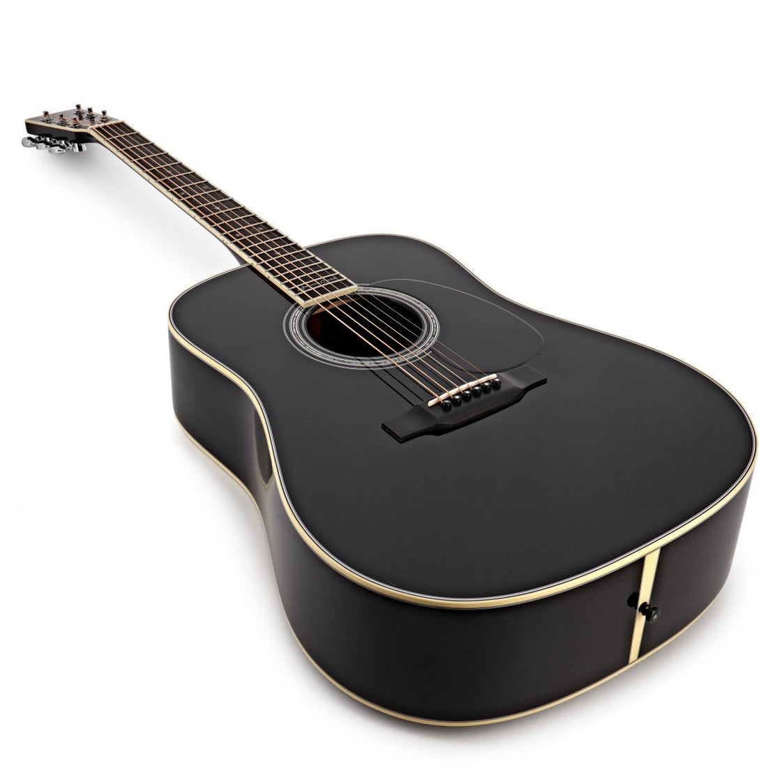 Đàn Guitar Acoustic Martin D-35 Johnny Cash, Black w/Case-Mai Nguyên Music