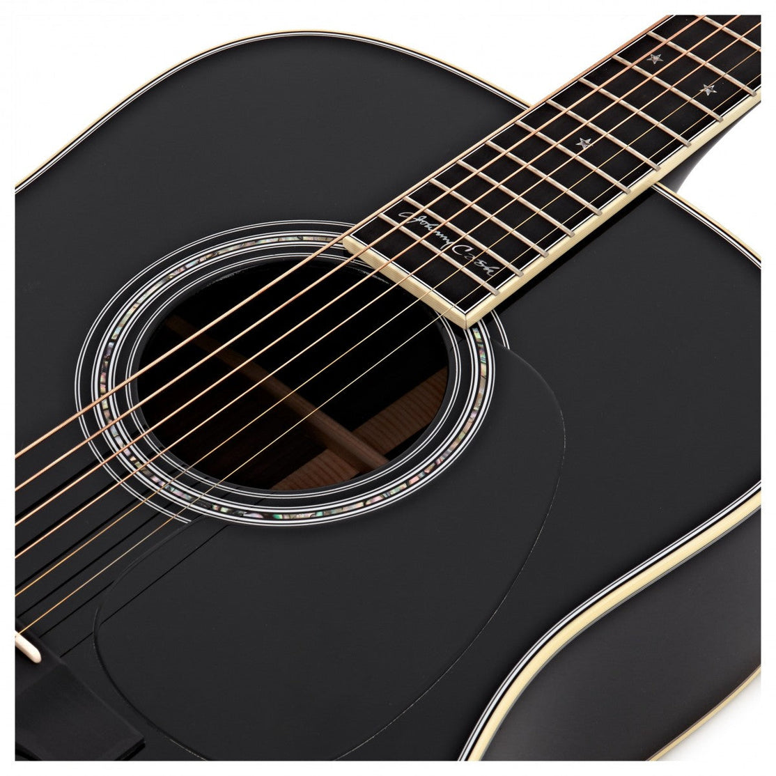 Đàn Guitar Acoustic Martin D-35 Johnny Cash, Black w/Case-Mai Nguyên Music
