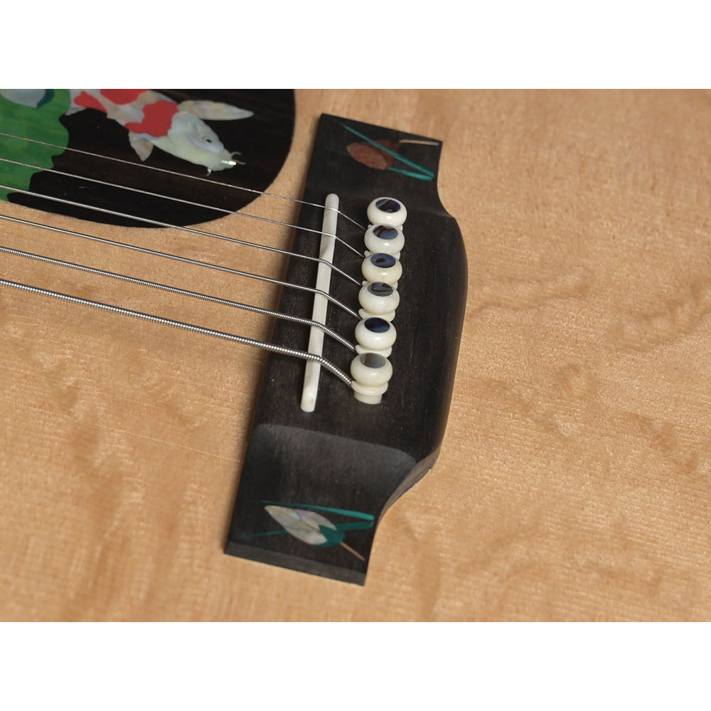 Đàn Guitar Acoustic Martin D-45 Harvey Leach Lotus Flower w/Case-Mai Nguyên Music