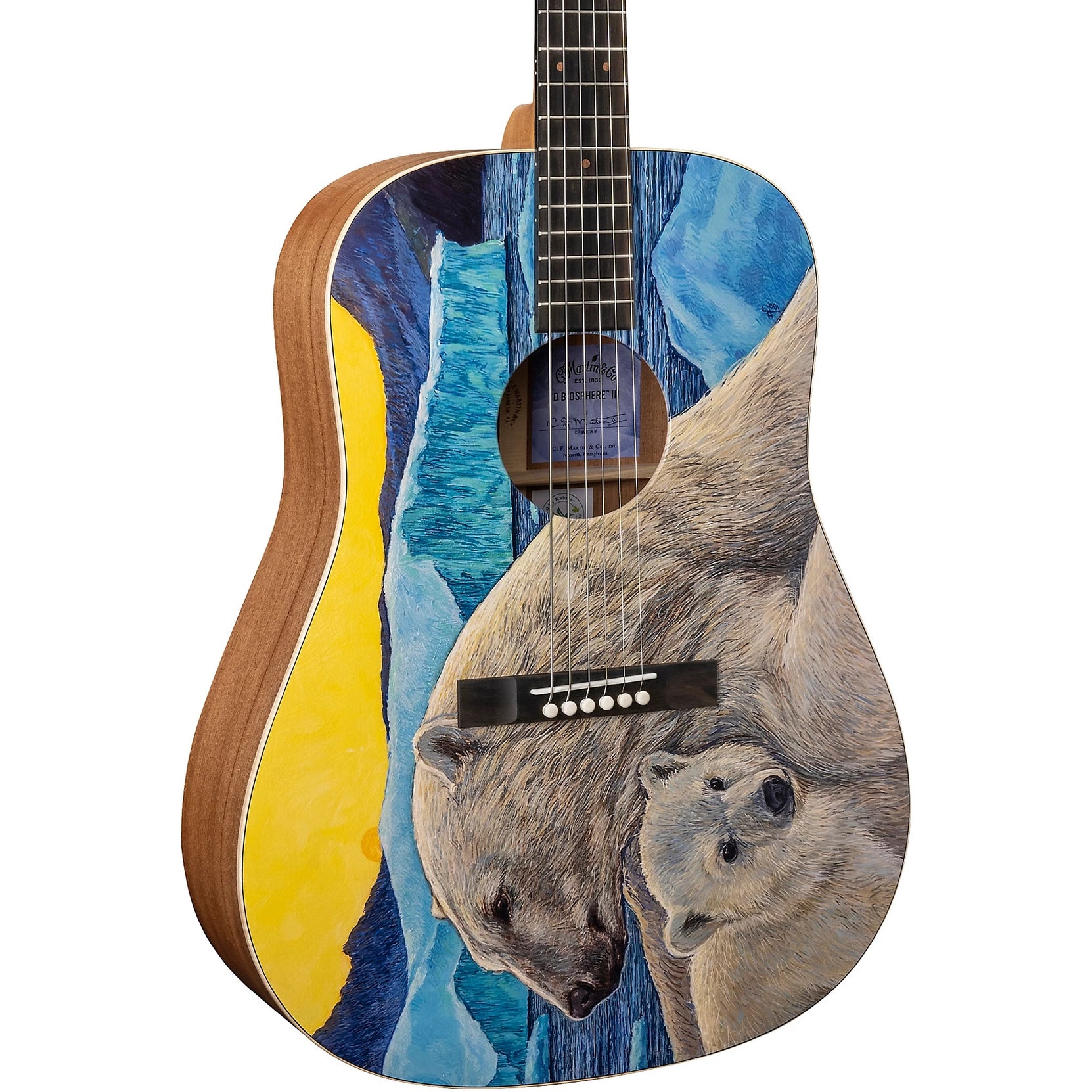 Đàn Guitar Acoustic Martin D Biosphere III Custom & Special Editions - Polar Bear-Mai Nguyên Music