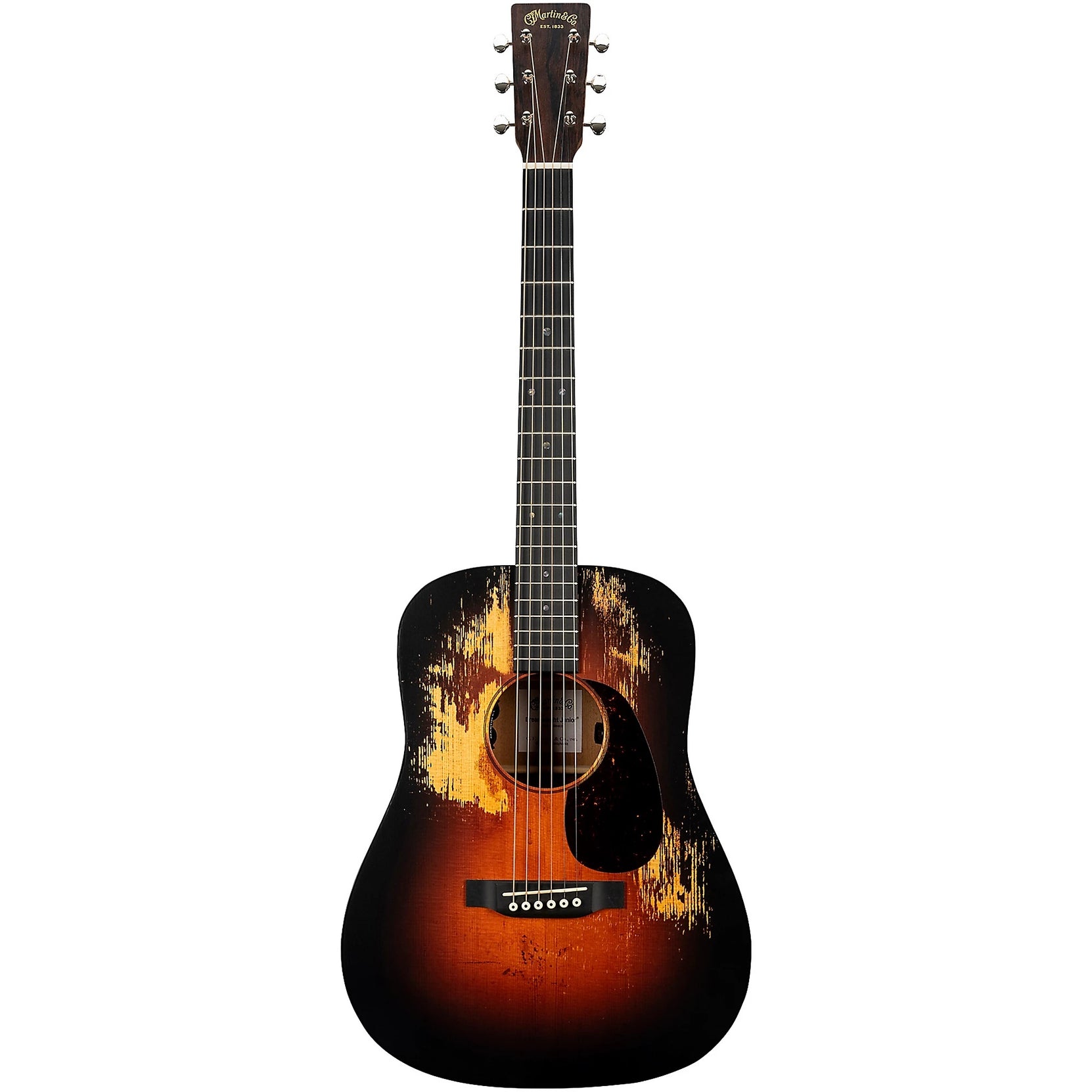 Đàn Guitar Acoustic Martin D Jr E StreetLegend Burst Junior Series - Custom Ink-Mai Nguyên Music
