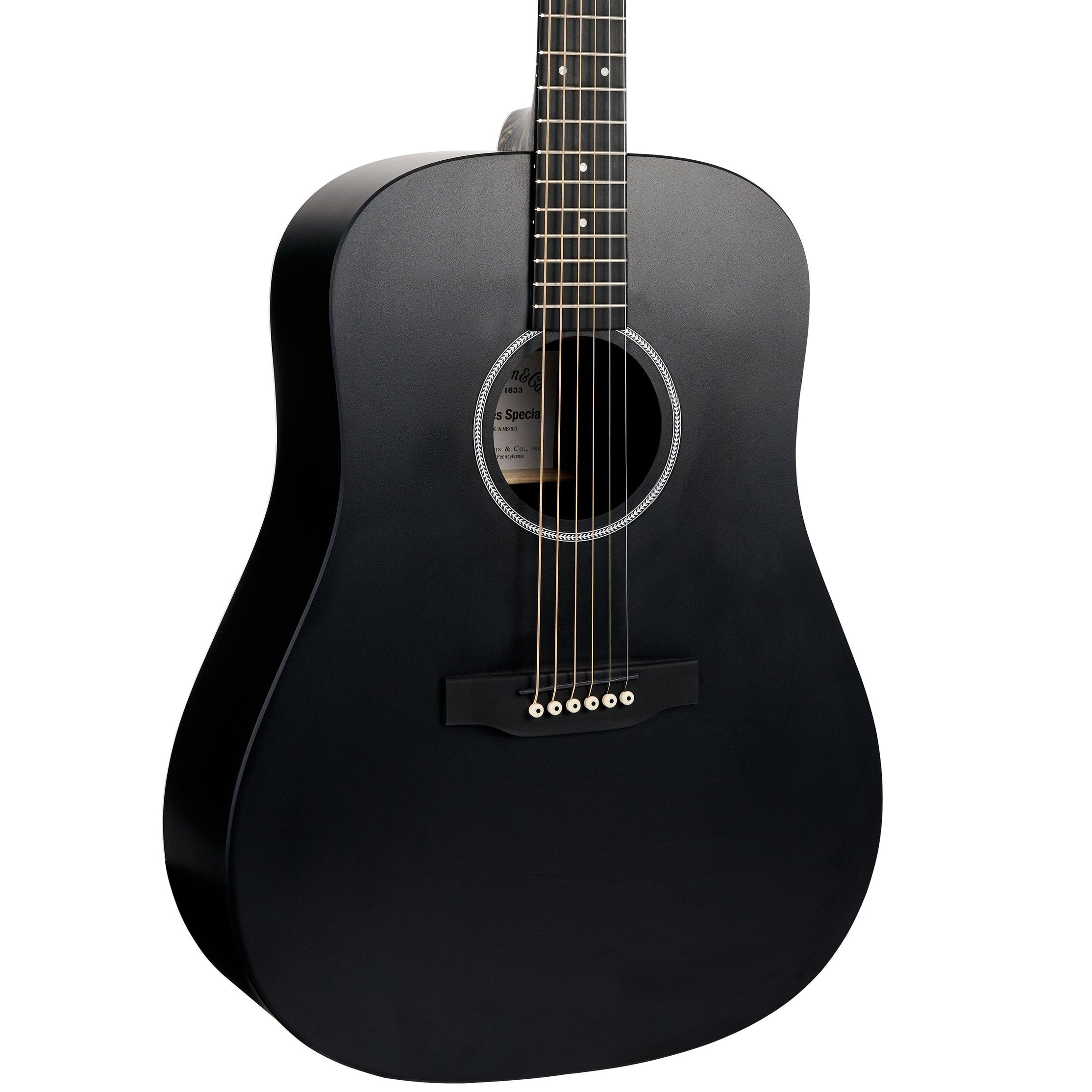 Đàn Guitar Acoustic Martin D-X1 Black-Mai Nguyên Music