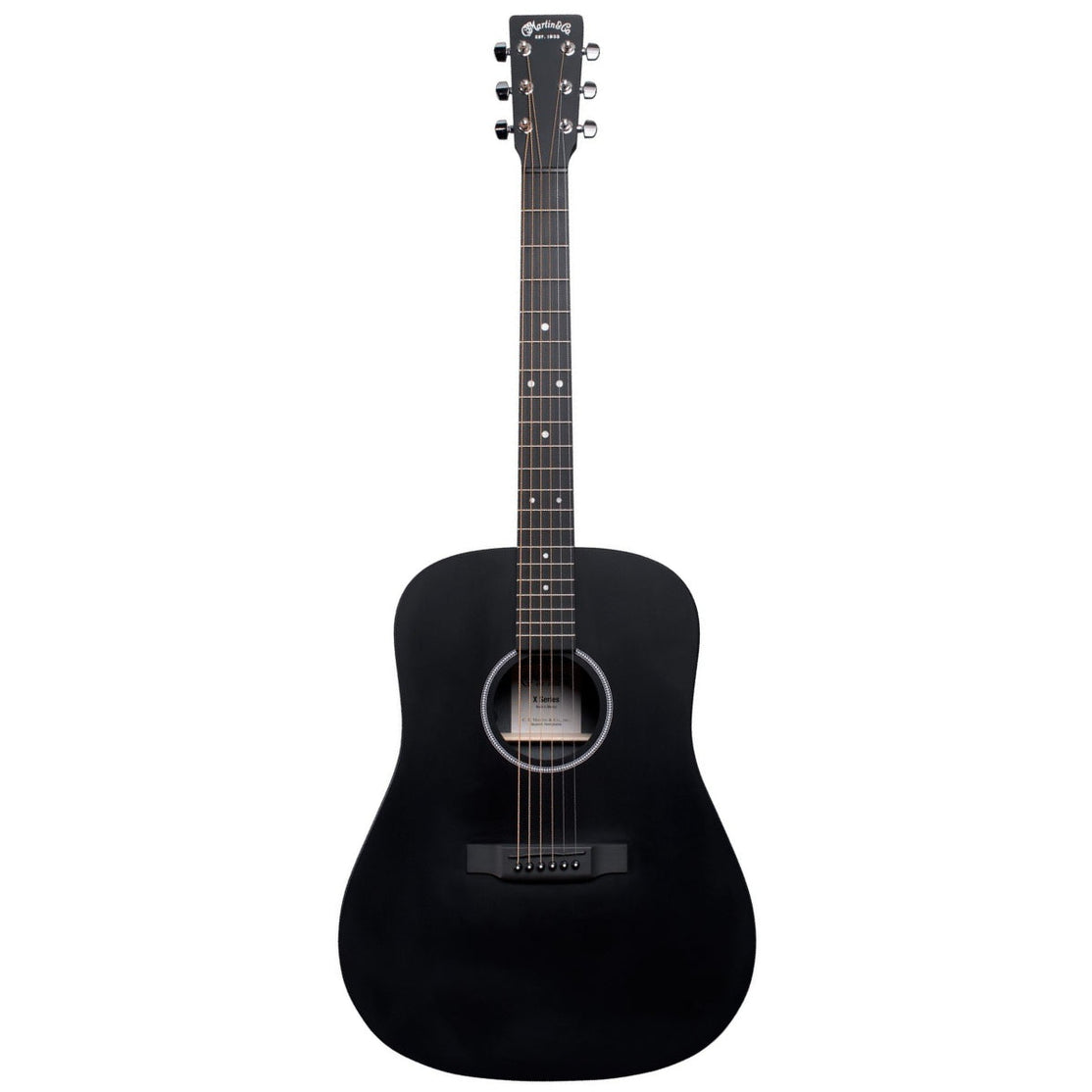 Đàn Guitar Acoustic Martin D-X1E Jett Black X Series w/Bag-Mai Nguyên Music