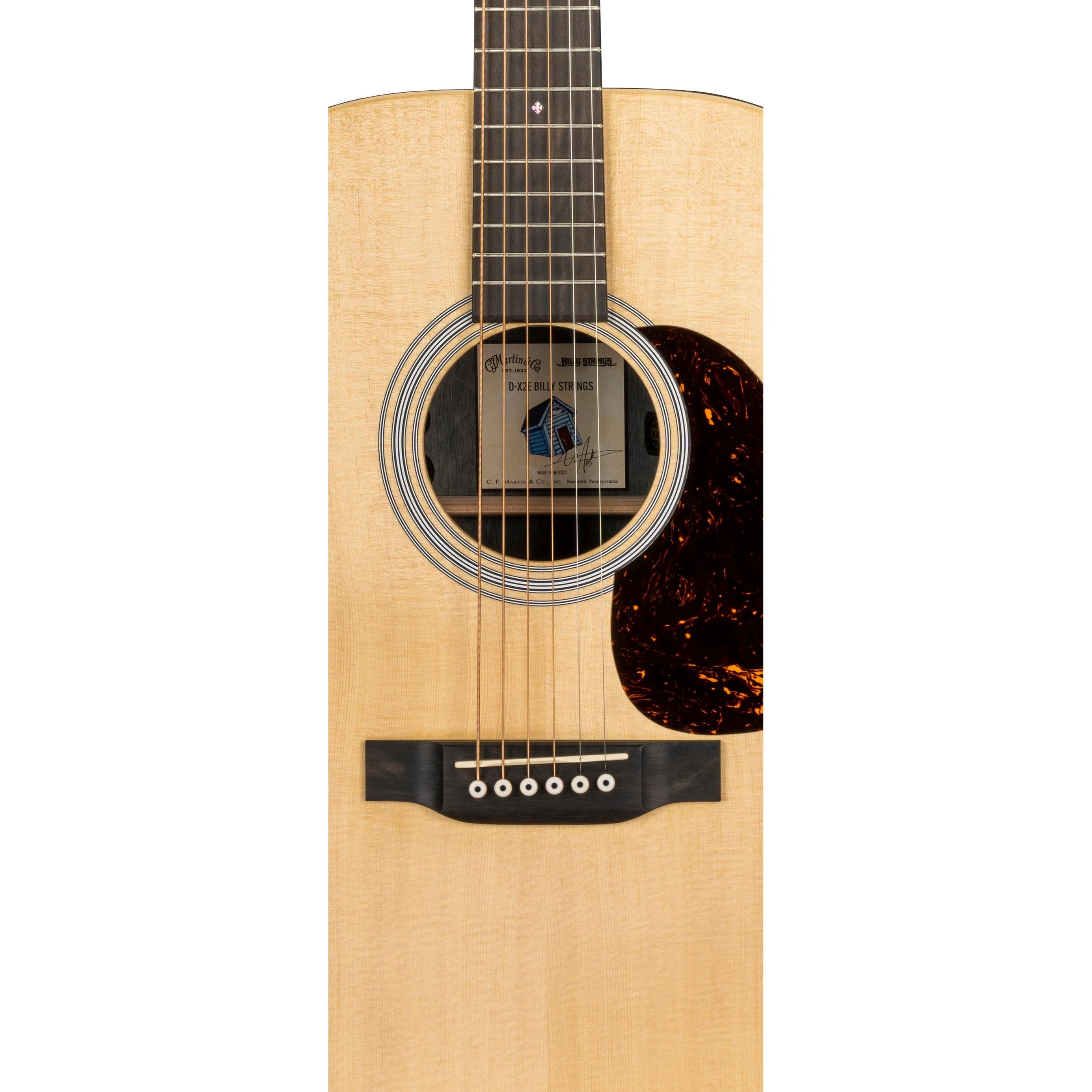 Đàn Guitar Acoustic Martin D-X2E Billy Strings X Series - Natural-Mai Nguyên Music