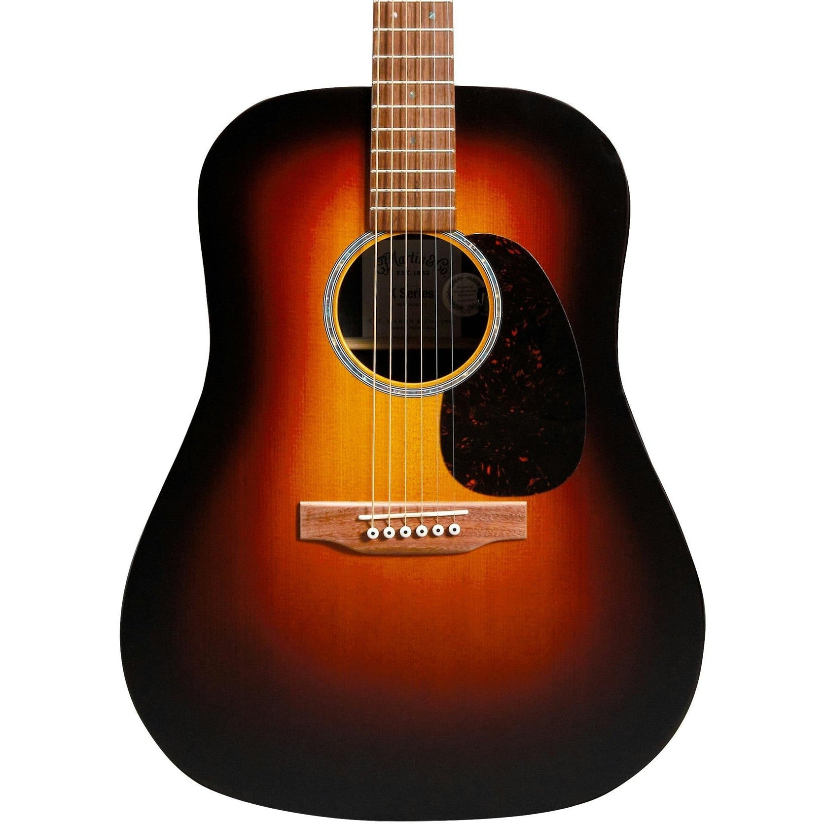 Đàn Guitar Acoustic Martin D-X2E Ziricote Burst w/Softshell Case-Mai Nguyên Music