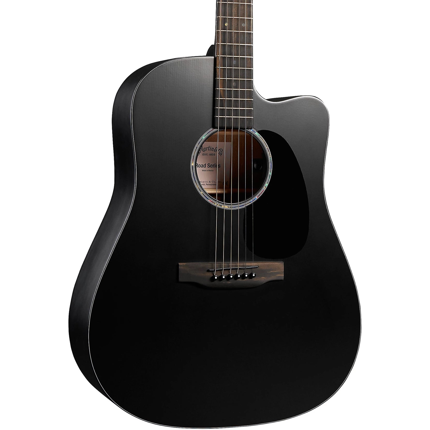 Đàn Guitar Acoustic Martin DC-10E Modern Black Road Series-Mai Nguyên Music