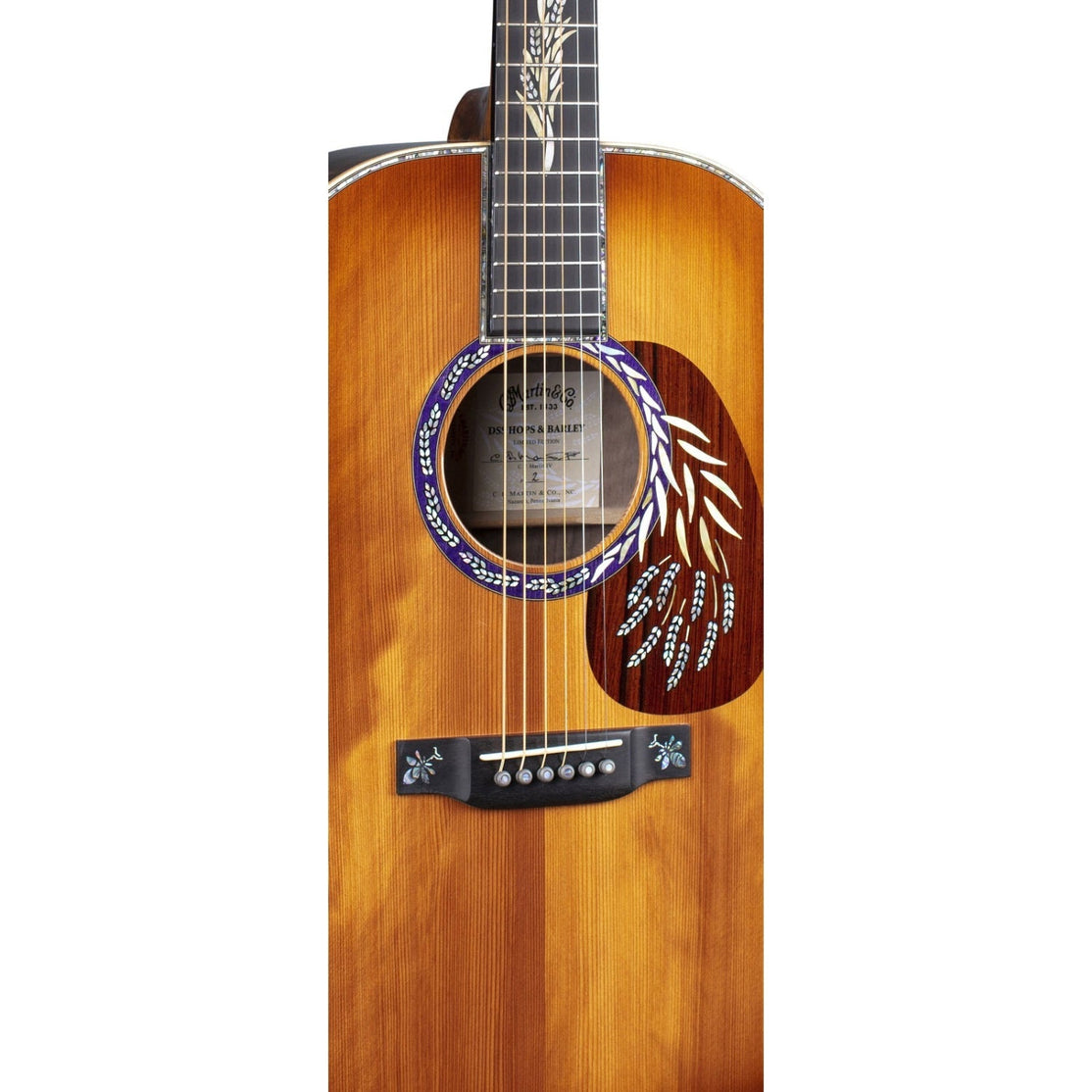 Đàn Guitar Acoustic Martin DSS Hops and Barley Ltd w/Case-Mai Nguyên Music