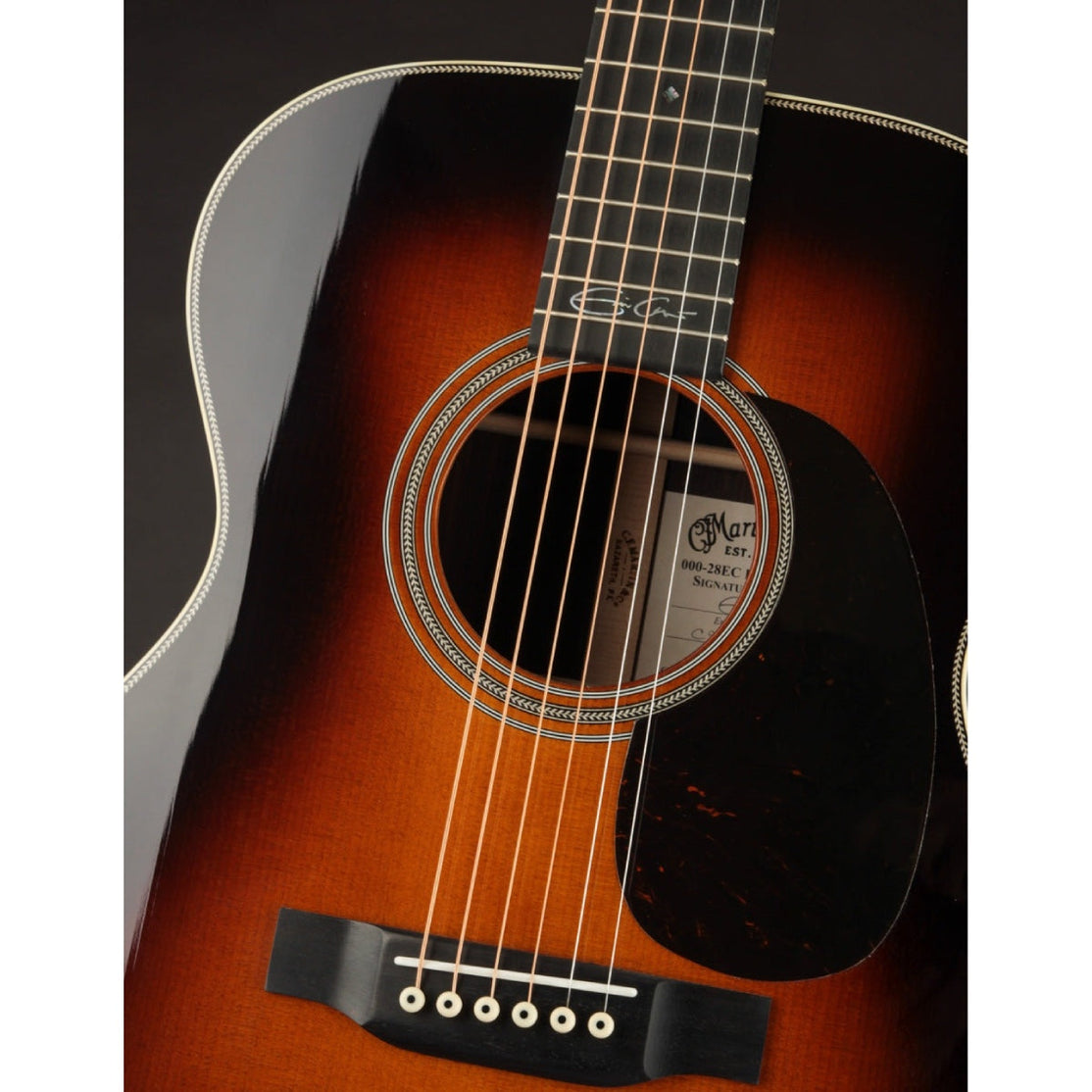 Đàn Guitar Acoustic Martin Eric Clapton 000-28EC, Sunburst w/Case-Mai Nguyên Music