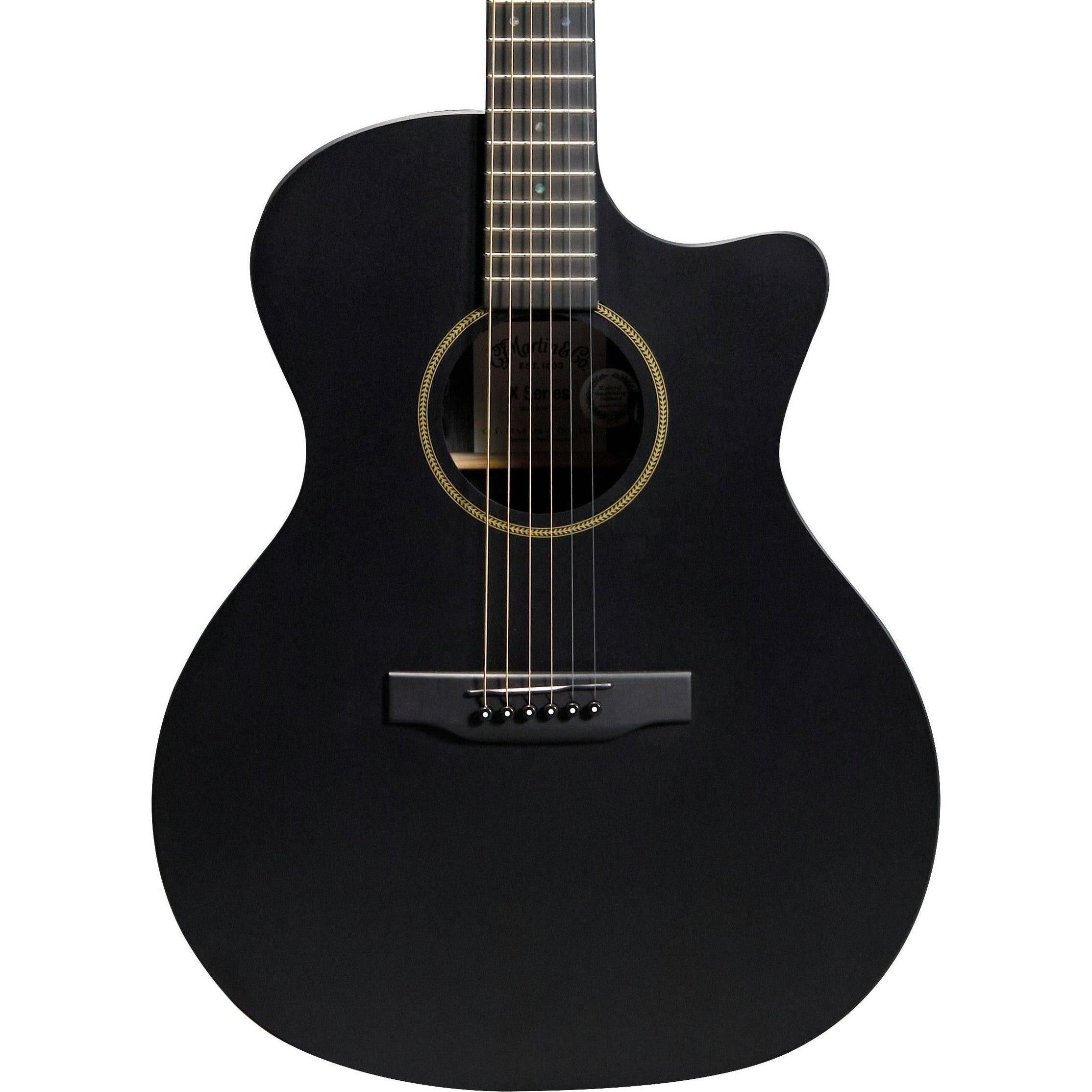 Đàn Guitar Acoustic Martin GPC-X1E Black w/Softshell Case-Mai Nguyên Music