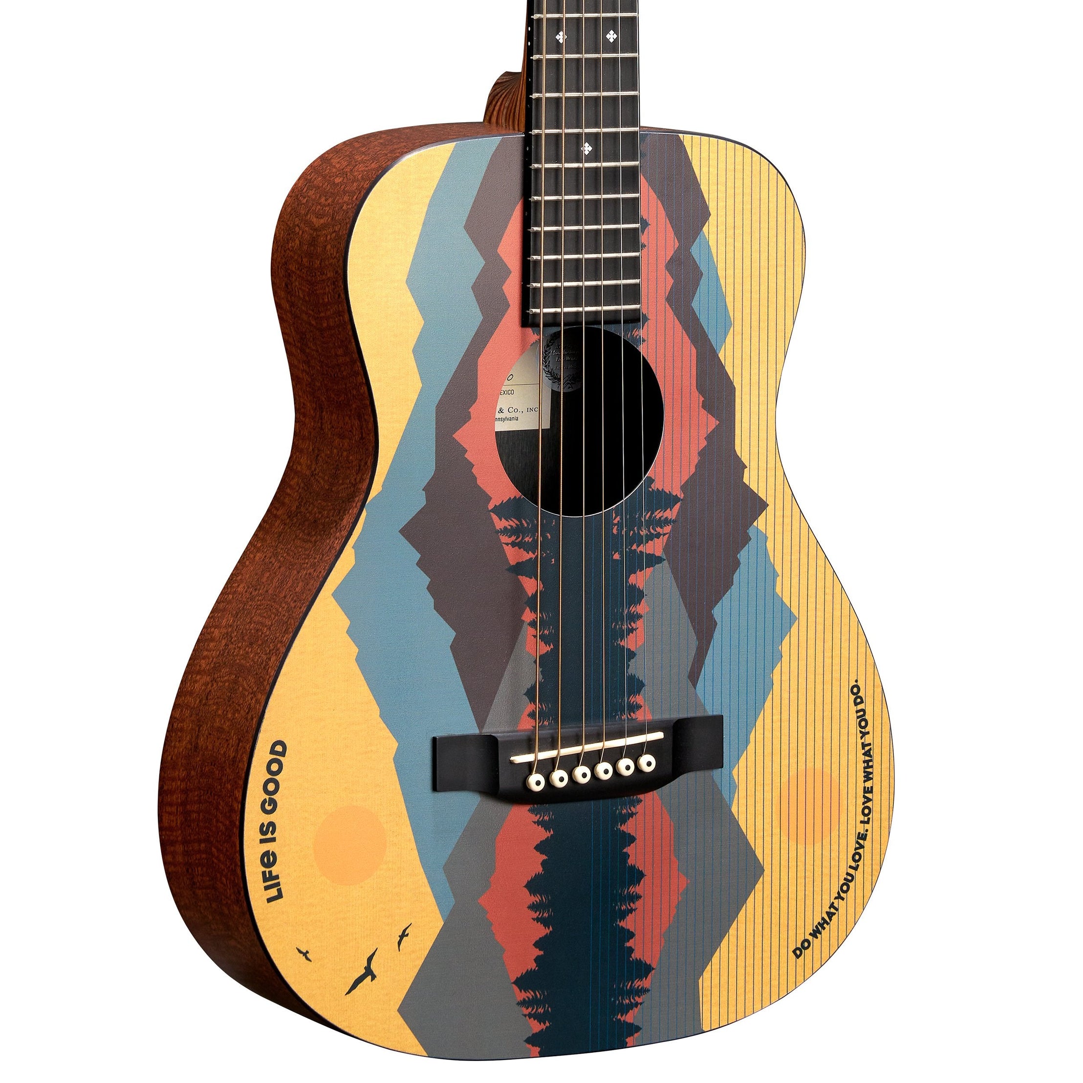 Đàn Guitar Acoustic Martin LX1 Life is Good - Little Martin Series-Mai Nguyên Music