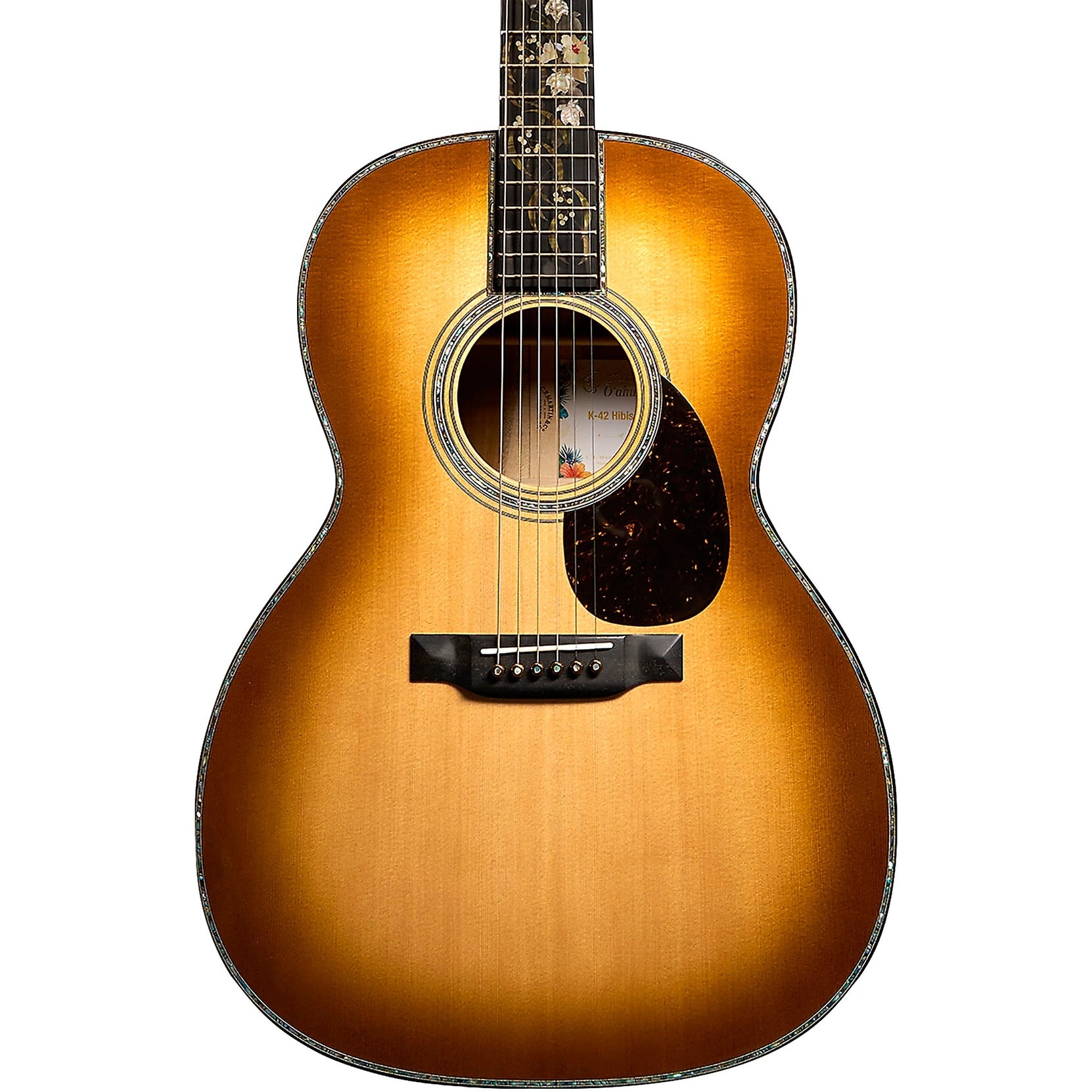 Đàn Guitar Acoustic Martin O'ahu K-42 Hibiscus Custom & Special Editions-Mai Nguyên Music