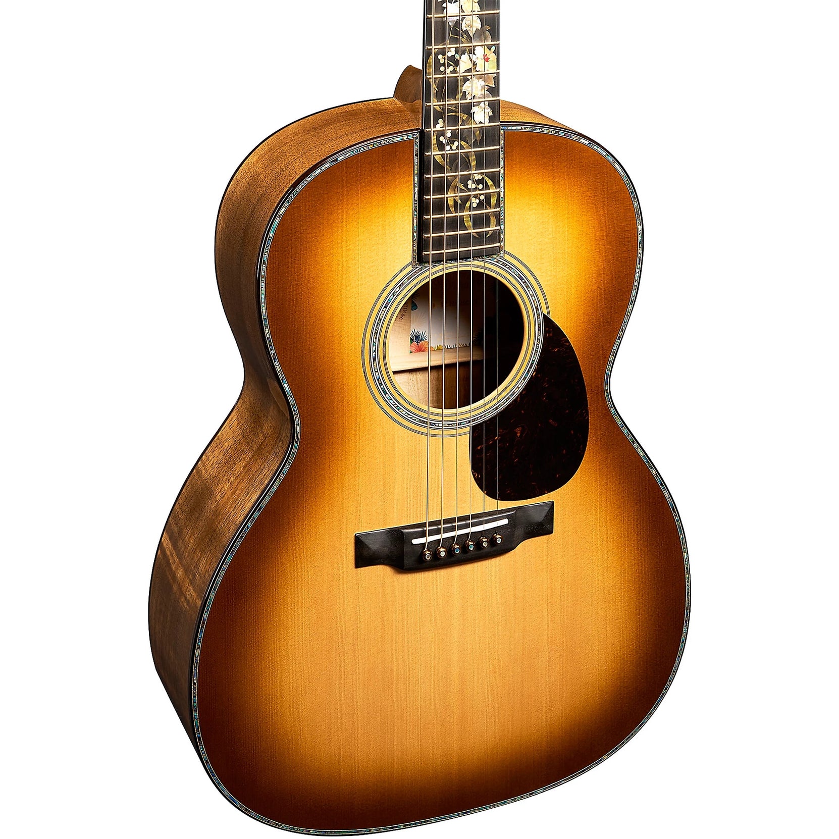 Đàn Guitar Acoustic Martin O'ahu K-42 Hibiscus Custom & Special Editions-Mai Nguyên Music