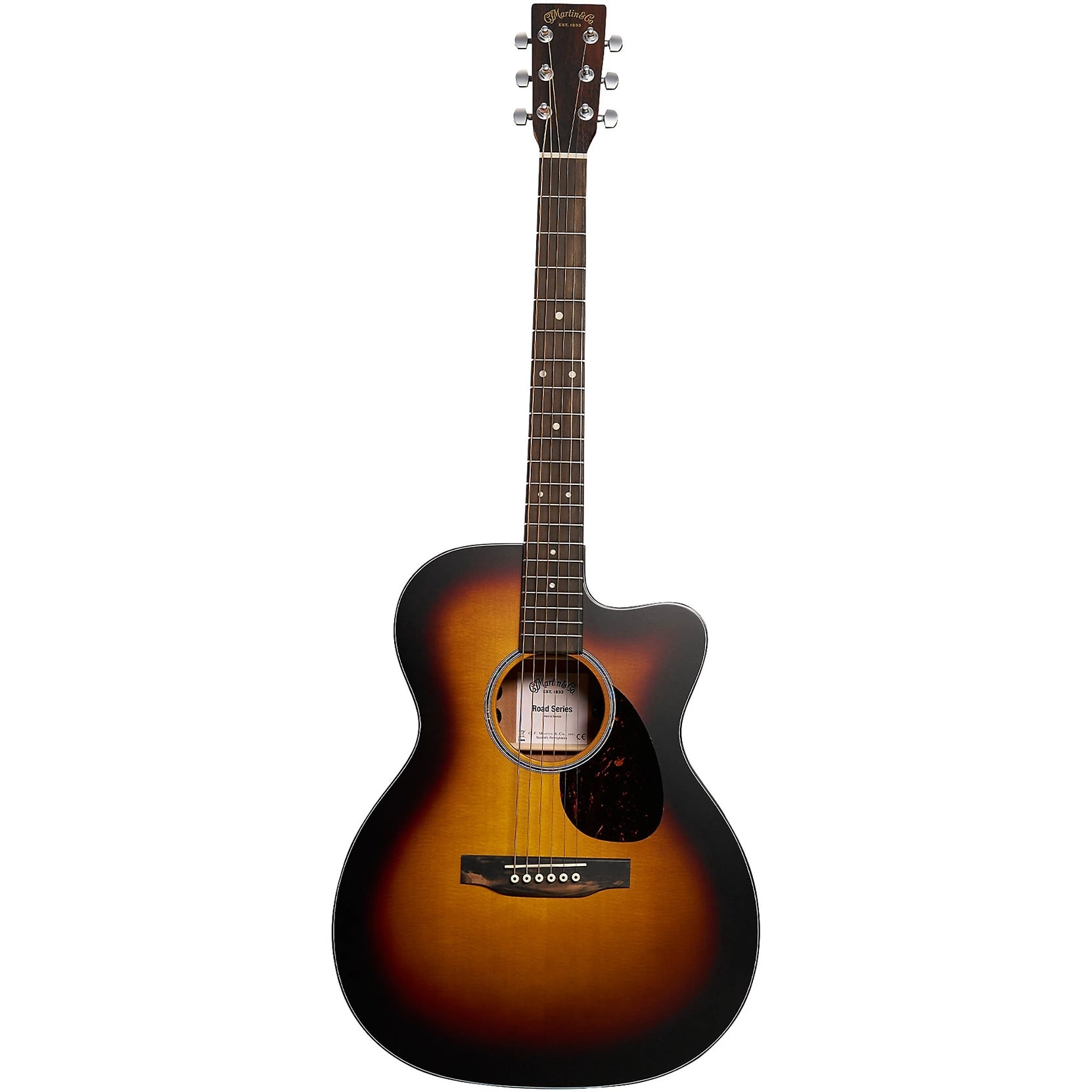 Đàn Guitar Acoustic Martin OMC-10E Modern Burst Road Series - Burst-Mai Nguyên Music