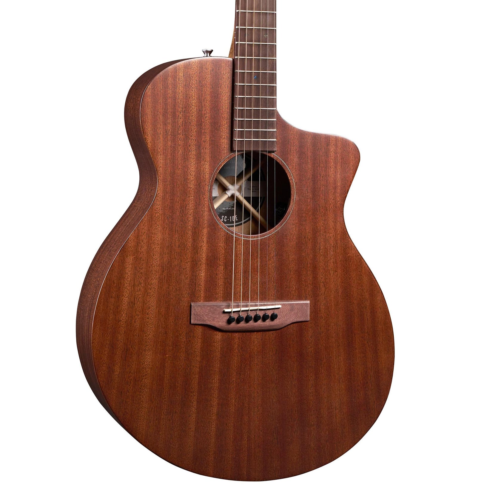 Đàn Guitar Acoustic Martin SC-10E Modern Sapele Road Series-Mai Nguyên Music