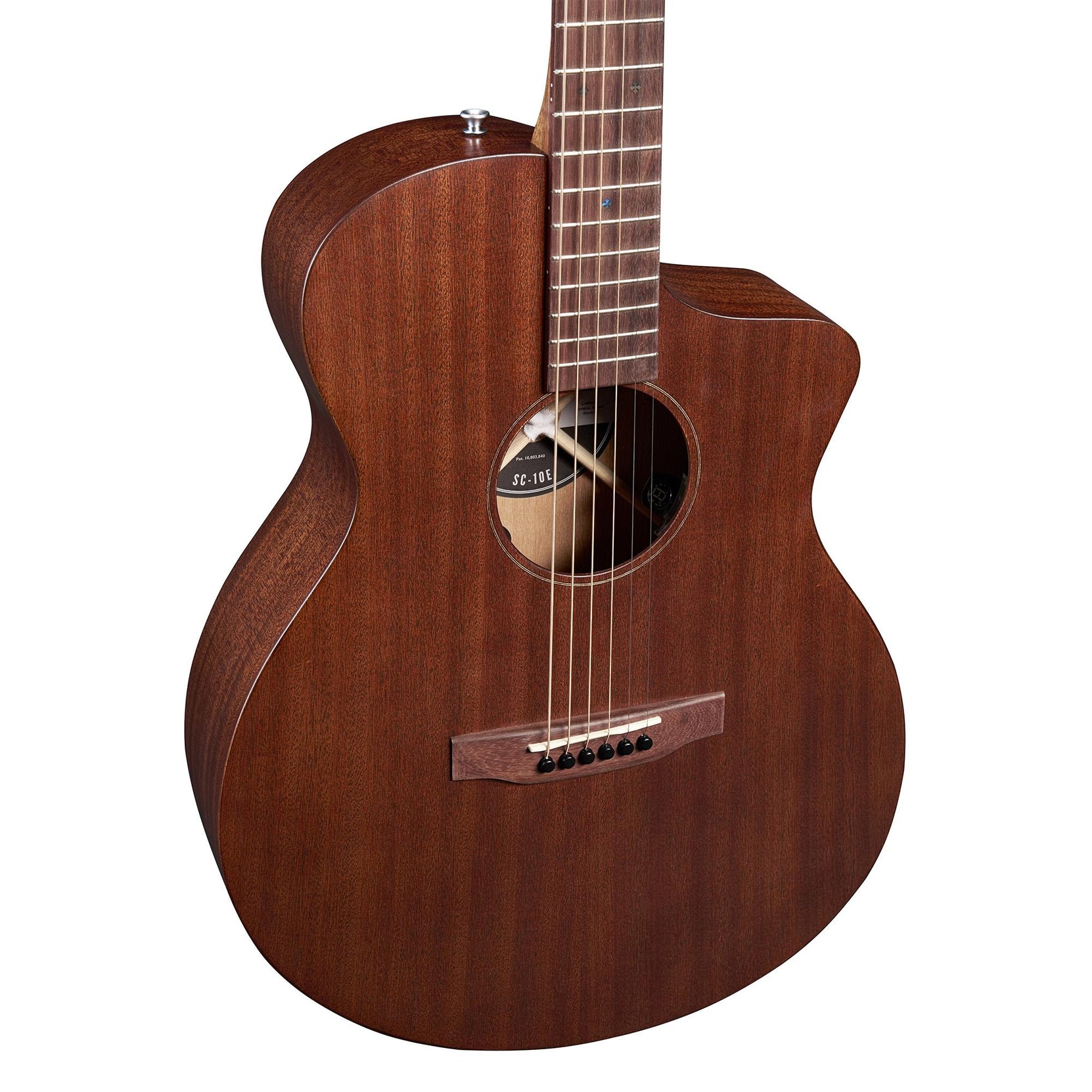 Đàn Guitar Acoustic Martin SC-10E Modern Sapele Road Series-Mai Nguyên Music