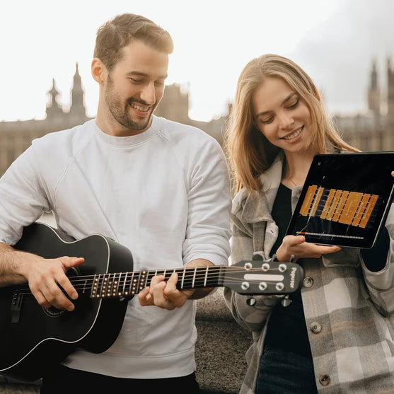 Đàn Guitar Acoustic Poputar T2 Smart-Mai Nguyên Music