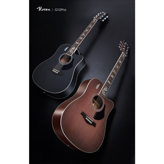 Đàn Guitar Acoustic Rosen G12 Pro (Tặng Kèm Phụ Kiện)-Mai Nguyên Music