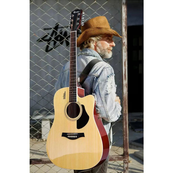 Đàn Guitar Acoustic Rosen G12 (Tặng Kèm Phụ Kiện)-Mai Nguyên Music