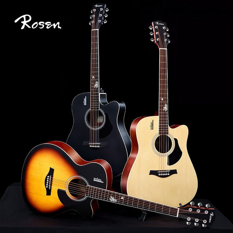 Đàn Guitar Acoustic Rosen G12F (Tặng Kèm Phụ Kiện)-Mai Nguyên Music