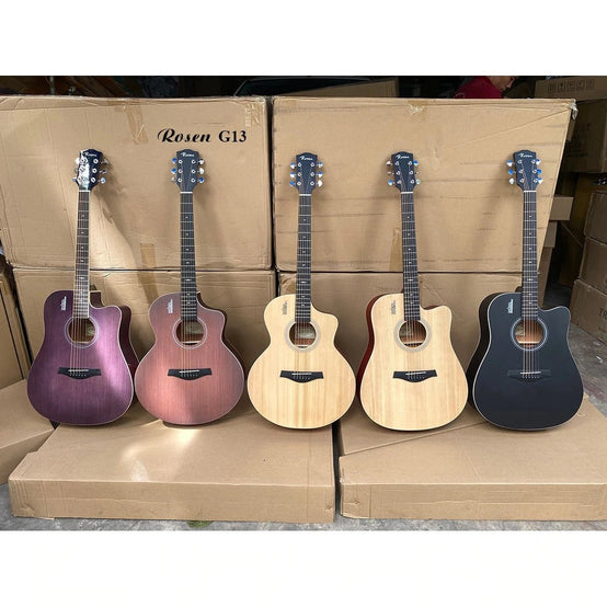 Đàn Guitar Acoustic Rosen G13 (Tặng Kèm Phụ Kiện)-Mai Nguyên Music