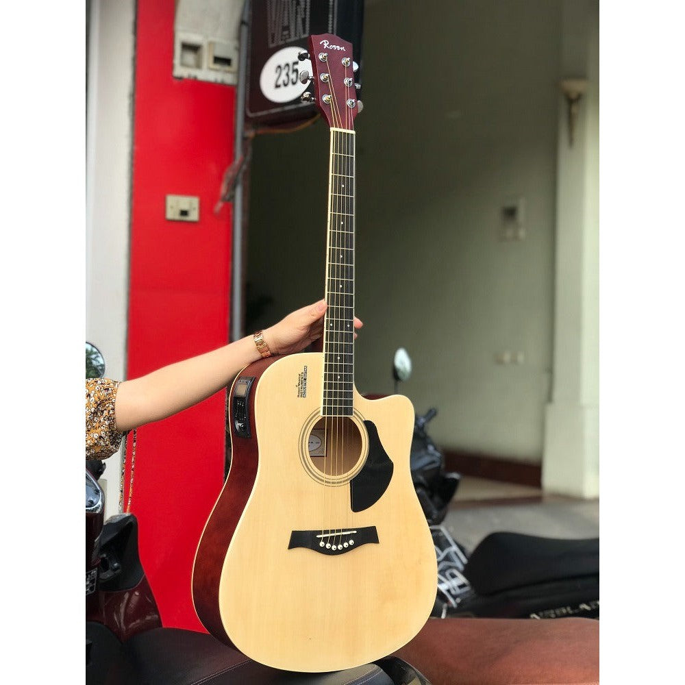 Đàn Guitar Acoustic Rosen R135-EQ (Tặng Kèm Phụ Kiện)-Mai Nguyên Music