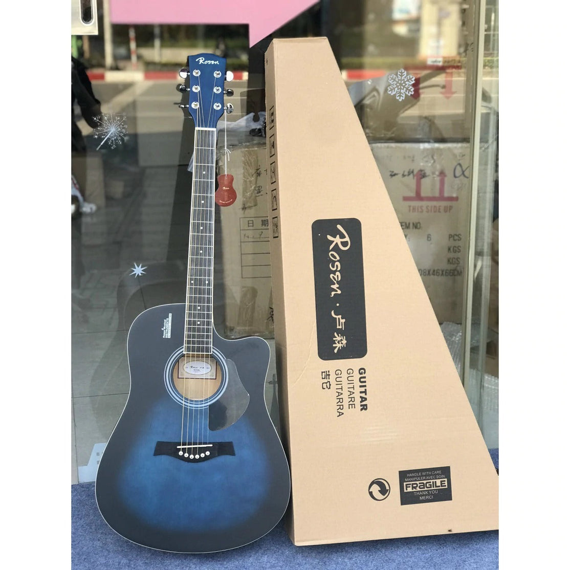 Đàn Guitar Acoustic Rosen R135 (Tặng Kèm Phụ Kiện)-Mai Nguyên Music