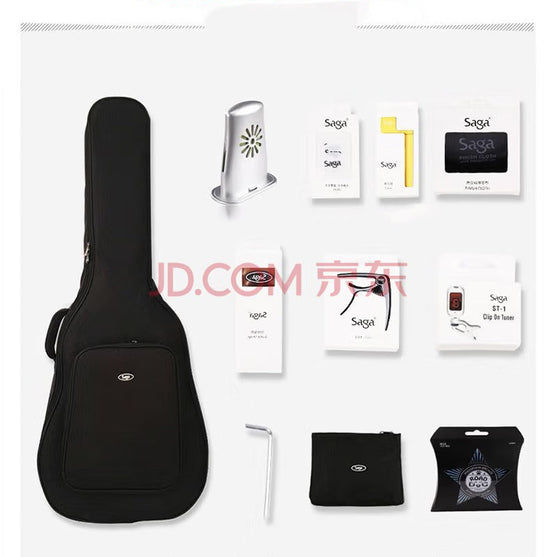 Đàn Guitar Acoustic Saga A1GC Pro-Mai Nguyên Music