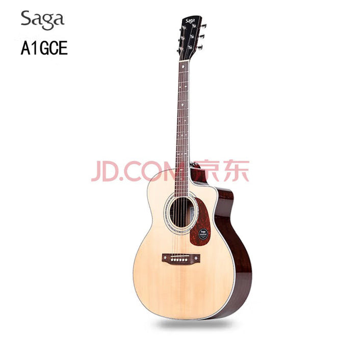 Đàn Guitar Acoustic Saga A1GC Pro-Mai Nguyên Music