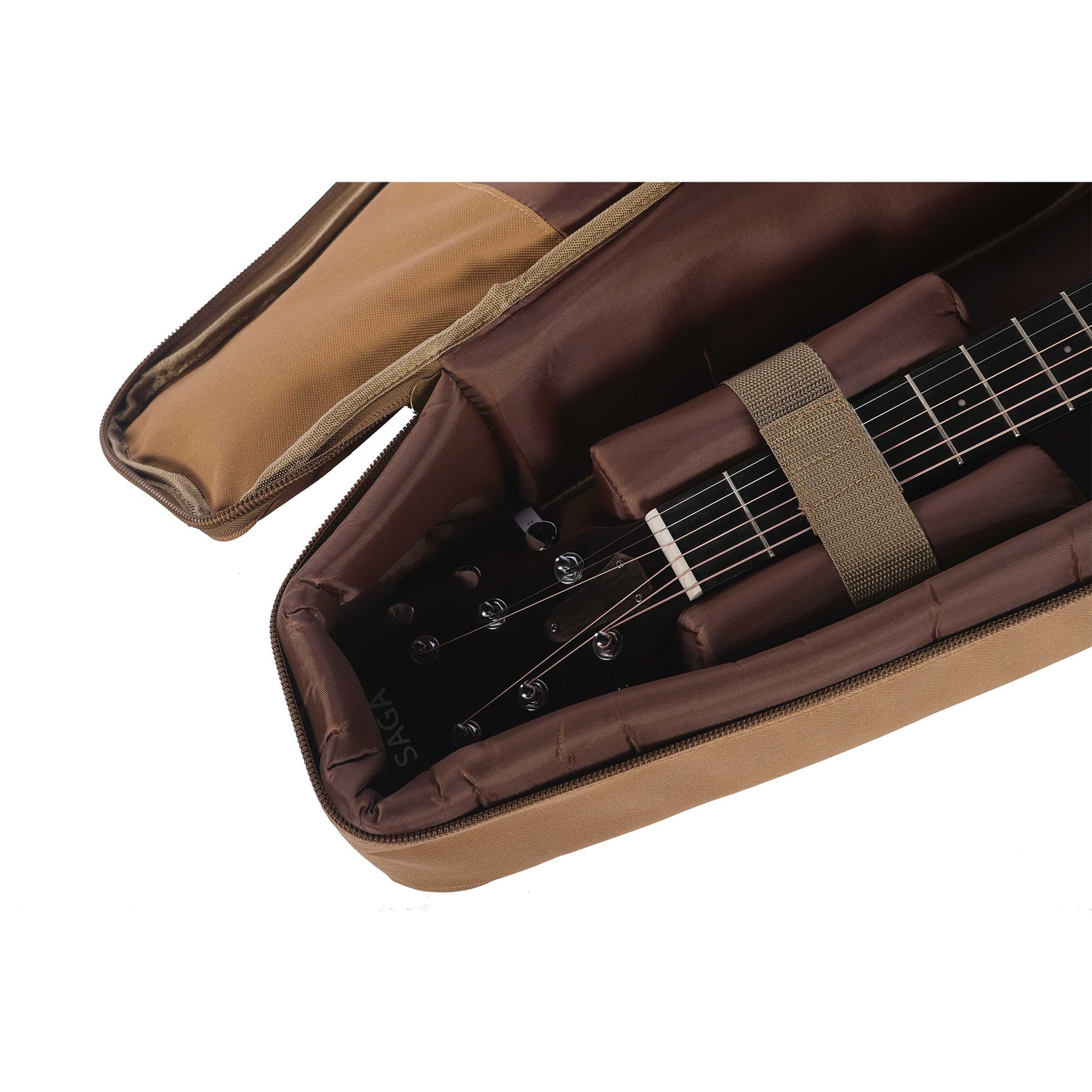 Đàn Guitar Acoustic Saga GM Mini-Mai Nguyên Music