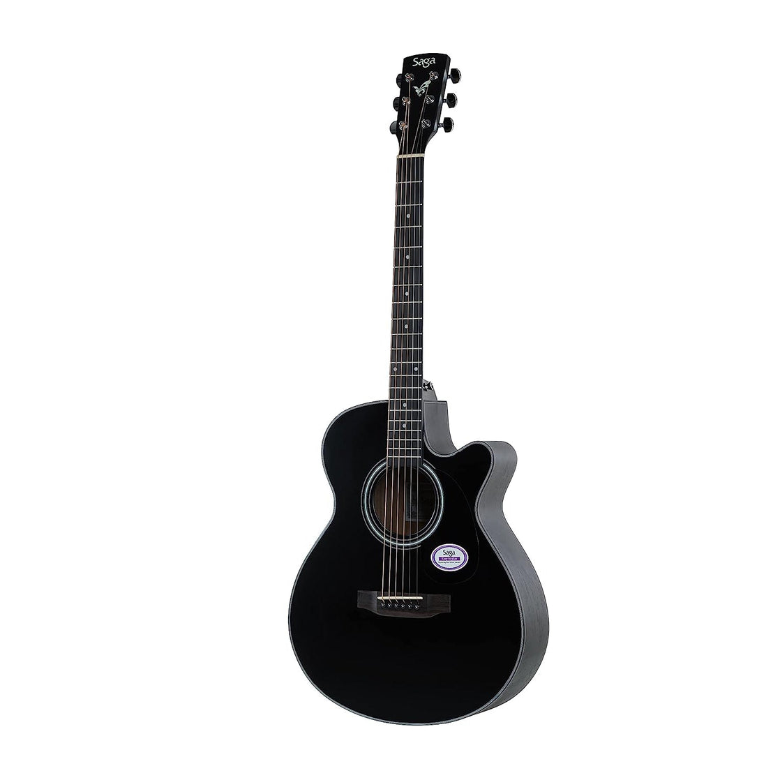Đàn Guitar Acoustic Saga SA600CE-Mai Nguyên Music