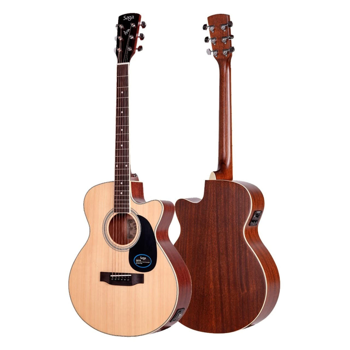 Đàn Guitar Acoustic Saga SA700CE-Mai Nguyên Music