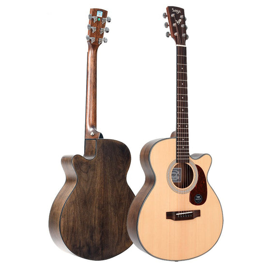 Đàn Guitar Acoustic Saga SA800C-Mai Nguyên Music