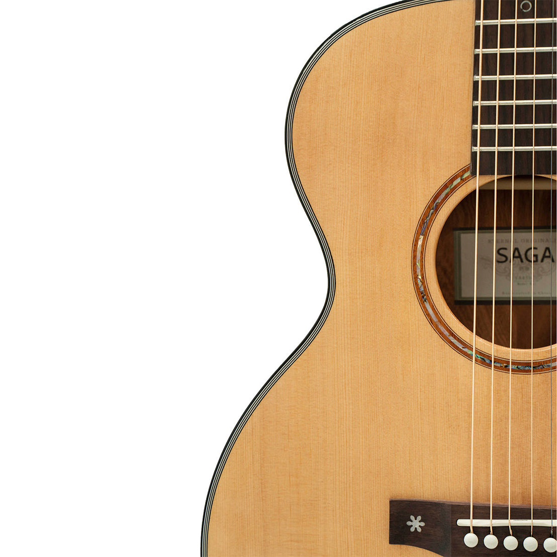Đàn Guitar Acoustic Saga SA830C-Mai Nguyên Music
