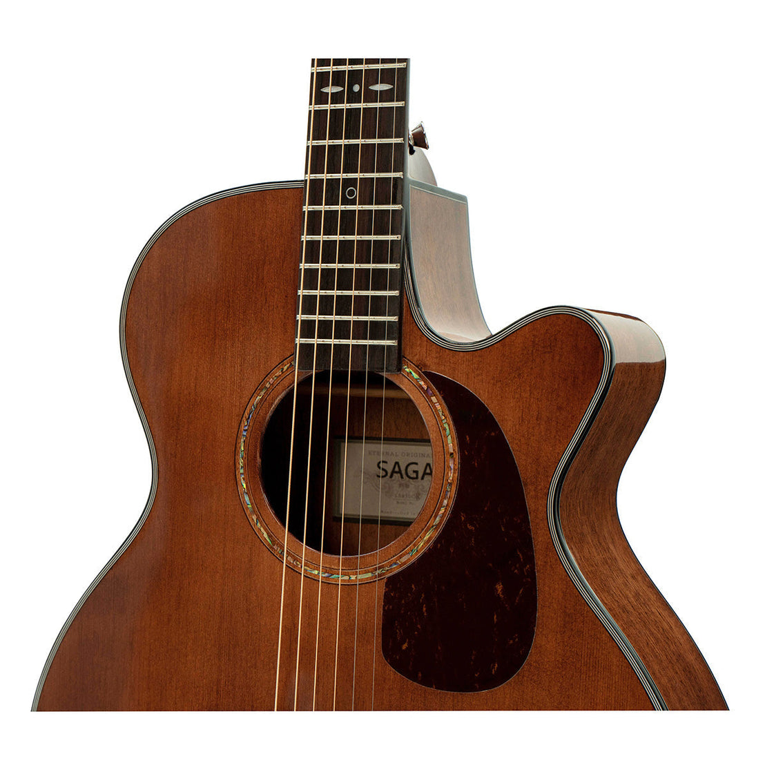 Đàn Guitar Acoustic Saga SA830C-Mai Nguyên Music