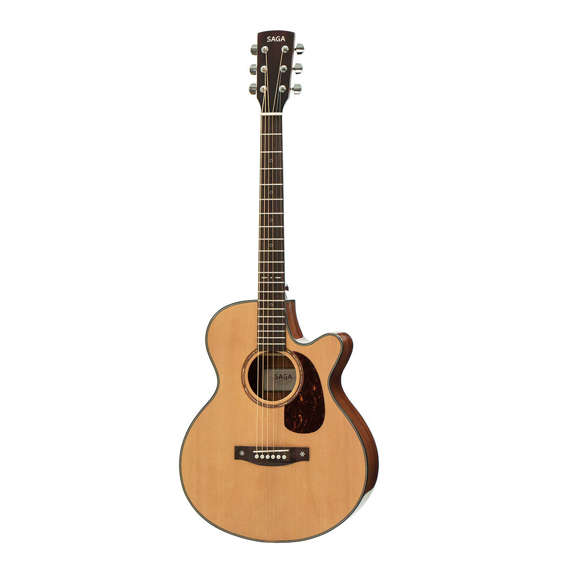 Đàn Guitar Acoustic Saga SA830CE-Mai Nguyên Music
