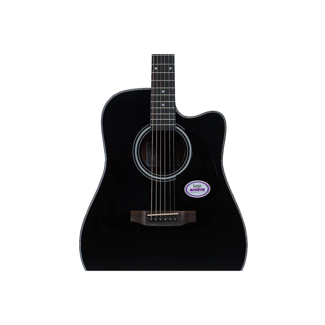 Đàn Guitar Acoustic Saga SF600C-Mai Nguyên Music