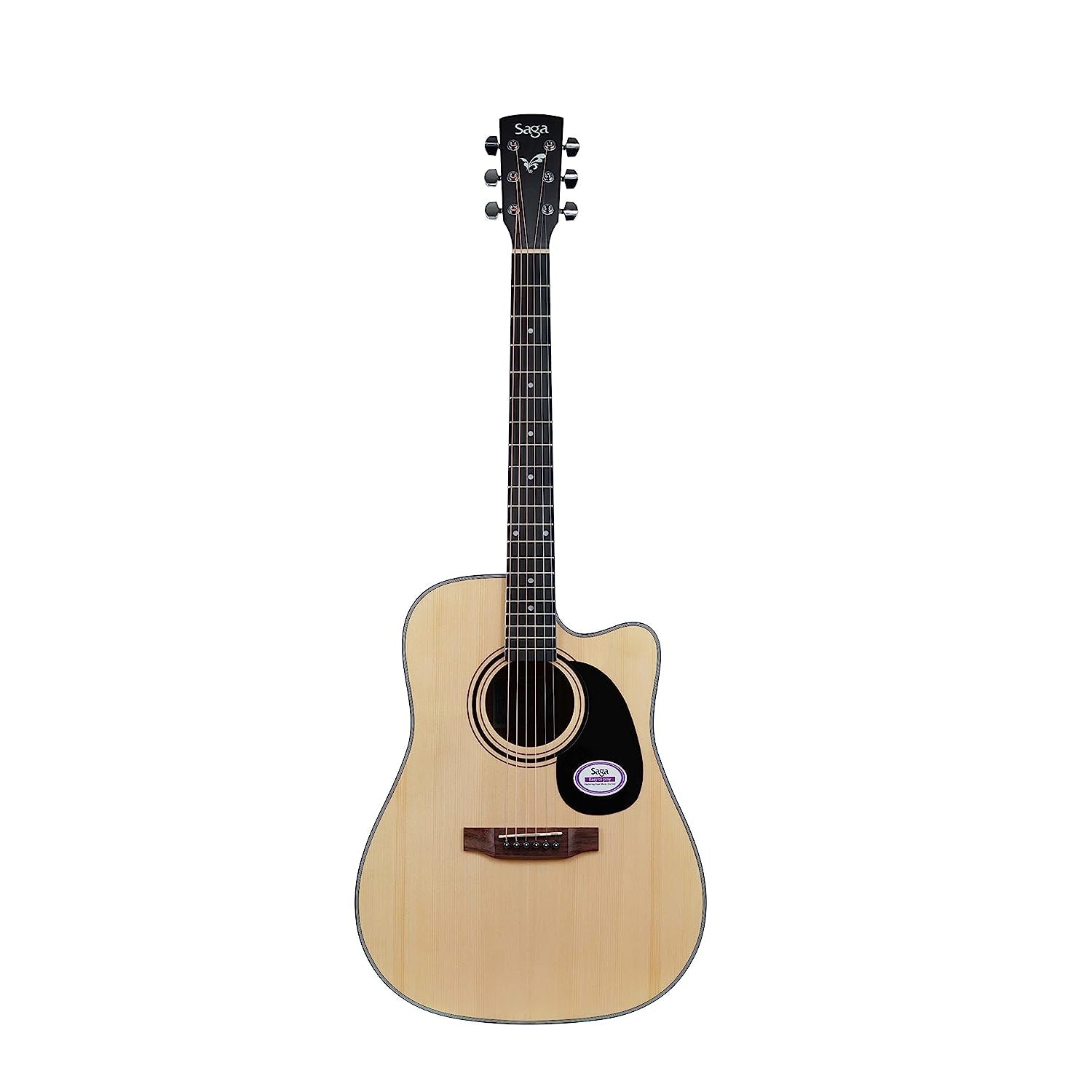 Đàn Guitar Acoustic Saga SF600CE-Mai Nguyên Music