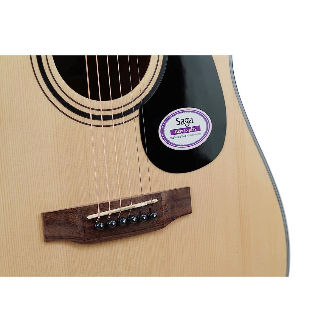 Đàn Guitar Acoustic Saga SF600CE-Mai Nguyên Music