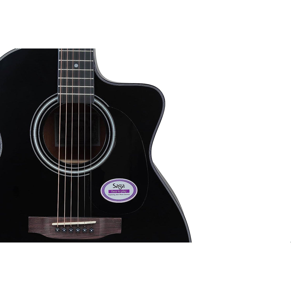 Đàn Guitar Acoustic Saga SF600GC-Mai Nguyên Music