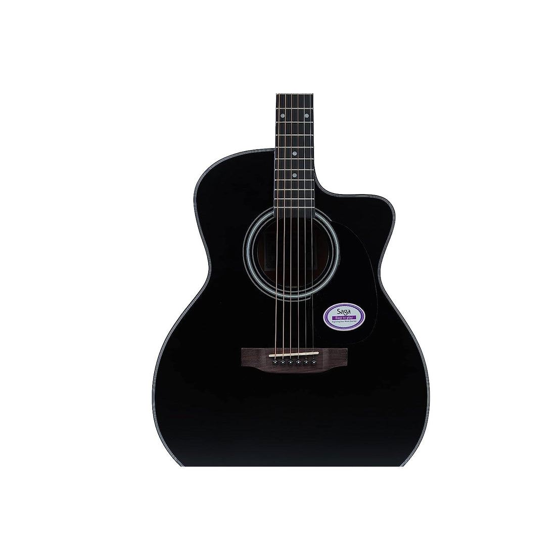 Đàn Guitar Acoustic Saga SF600GC-Mai Nguyên Music