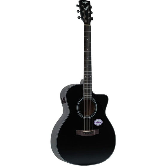 Đàn Guitar Acoustic Saga SF600GCE-Mai Nguyên Music