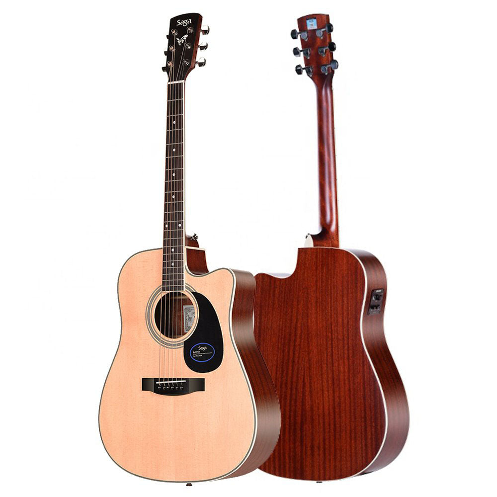 Đàn Guitar Acoustic Saga SF700CE-Mai Nguyên Music