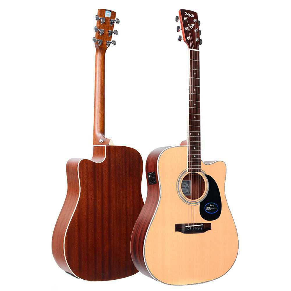 Đàn Guitar Acoustic Saga SF700CE-Mai Nguyên Music