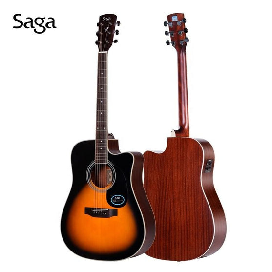 Đàn Guitar Acoustic Saga SF700CE-Mai Nguyên Music