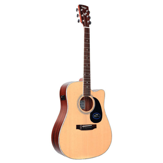 Đàn Guitar Acoustic Saga SF700CE-Mai Nguyên Music