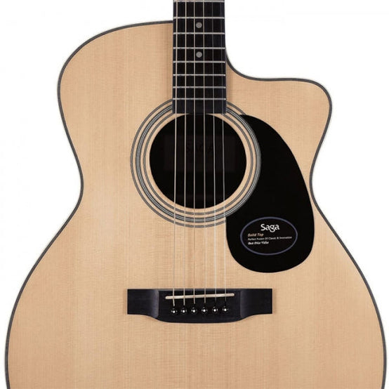 Đàn Guitar Acoustic Saga SF700GCE-Mai Nguyên Music